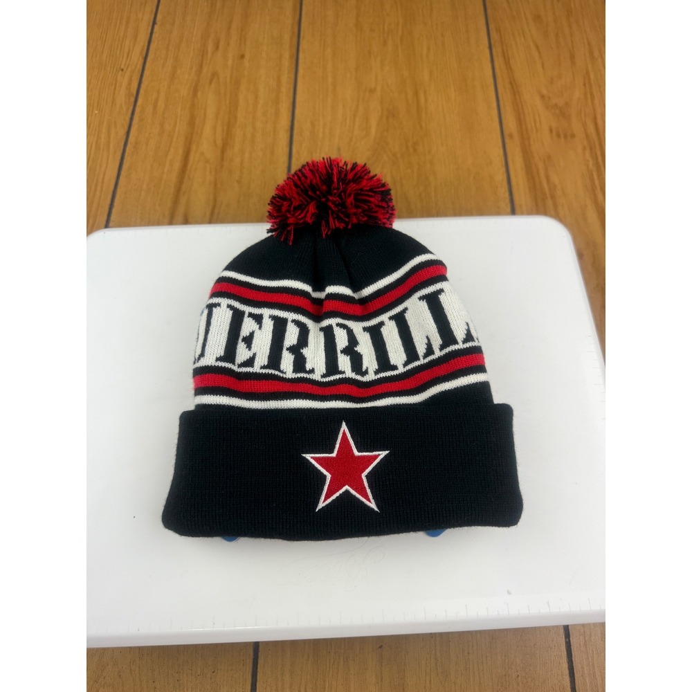 Cotopaxi Black Red White‎ Star Guerrilla Beanie Winter Hat